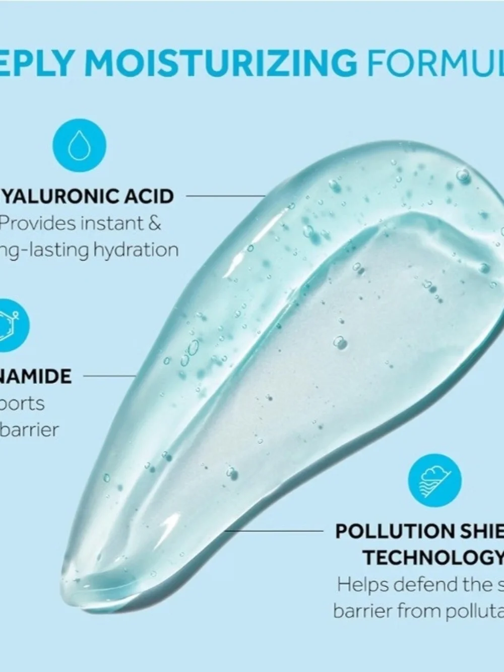 No7 Hydra Luminous+ Hydrating Cooling Eye Gel — Blue